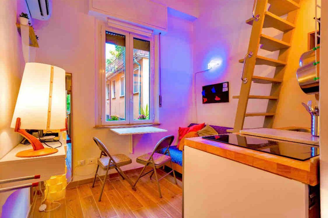 Ferienwohnung Aria Condizionata, Loft A 13' Dal Duomo Con Ampio Balcone Wifi E Netflix Mailand Exterior foto